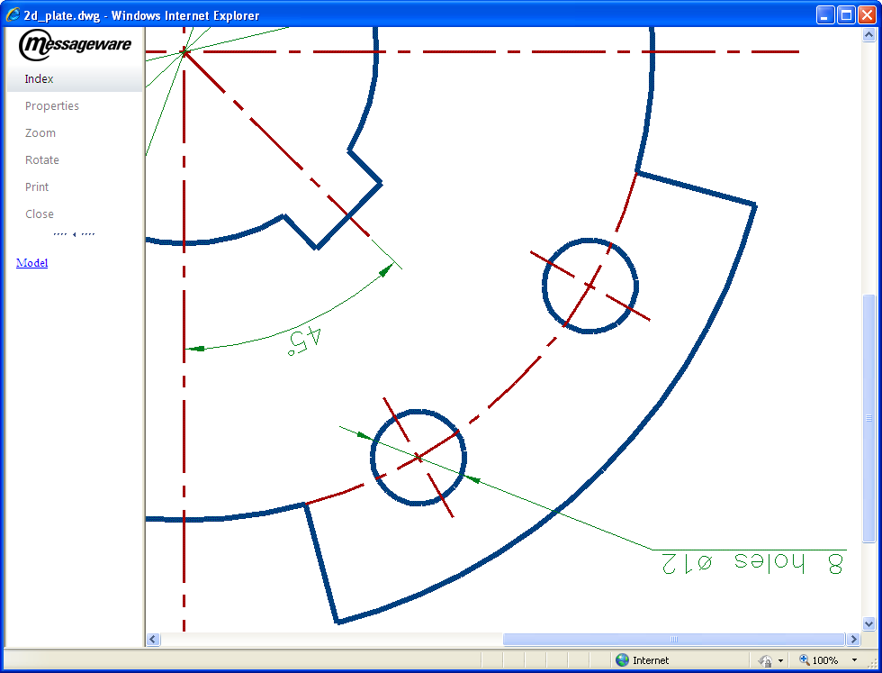 The zoom function increases or decreases the visible size of the document, while the rotate function allows users to rotate files clockwise; handy for viewing faxes and images.