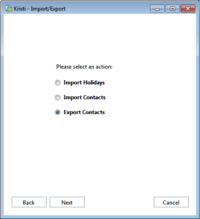how to export office 365 contacts