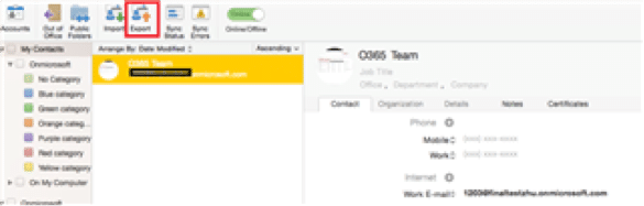 How To Import Contacts To Outlook 2016 Mac Grosslabel