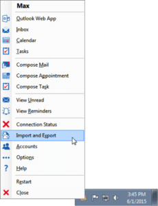 Export Outlook Contacts