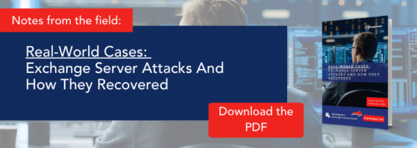 Download real-world case study on Exchange Server attacks and how to recover from them.