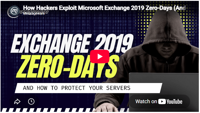 STG Microsoft Exchange Server SE Zero-Day